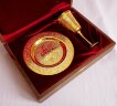 Подарочный набор для вина «Виноград» с блюдцем