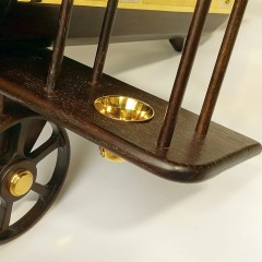 Подарочный набор на 23 февраля «Самолёт» с тремя позолоченными стопками