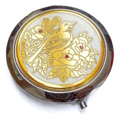 Карманное зеркальце «Птичка»