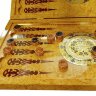 Нарды из карельской берёзы «Орёл» в подарок охотнику