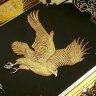 Нарды из карельской берёзы «Орёл» в подарок охотнику