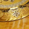 Нарды из карельской берёзы «Орёл» в подарок охотнику