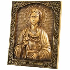 Резная икона «Пантелеймон» (малая)