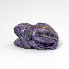 Сувенирная фигурка «Лягушка» (чароит)