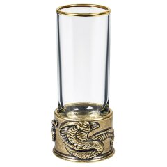 Подарочная стопка патрон «Змея» в дизайнерской коробке