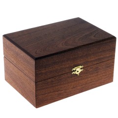 Песочные часы «Герб РФ» (на 1 минуту) в деревянном футляре