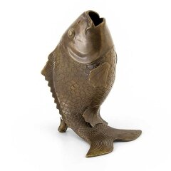Бронзовая статуэтка рыбы «Карп» в подарок рыбаку