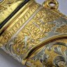 Сувенирный нож «Скорпион» в позолоченных ножнах
