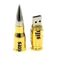 Флешка подарочная «Пуля для вампиров» (USB 2.0) в подарок коллегам