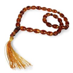 Чётки из янтаря (60 см.)