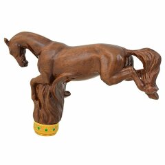 Резная трость «Ахалтекинец» ручной работы