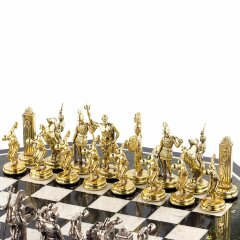 Шахматный стол «Метатели дисков»