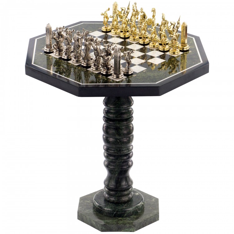 Шахматный стол «Метатели дисков»
