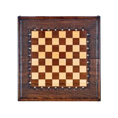 Резные шахматы с нардами «Гамбит» 50x50