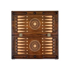 Резные шахматы с нардами «Гамбит» 50x50