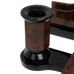 Настольный набор органайзер «Орёл» из камня обсидиан