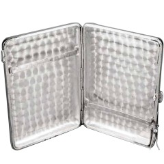 Серебряный портсигар «Герб Российской Федерации» в подарок руководителю