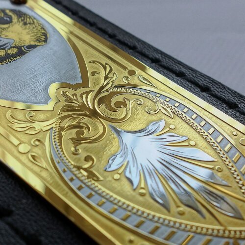 Подарочный нож «Золотой сокол» с позолоченным клинком из дамасской стали