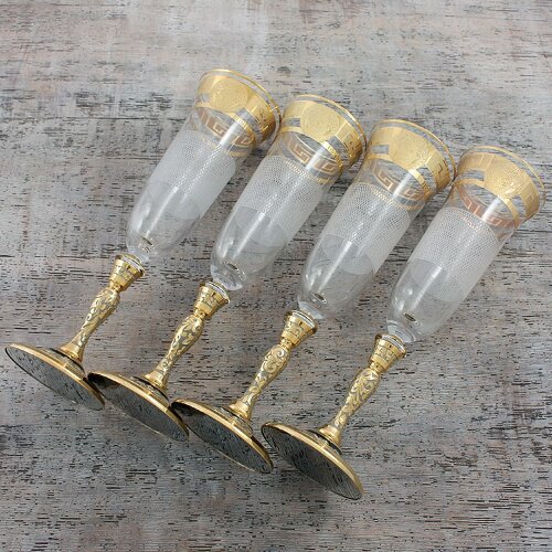 Подарочный набор для шампанского «Кристалл»