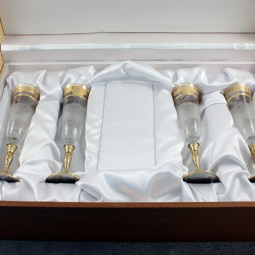 Подарочный набор для шампанского «Кристалл»