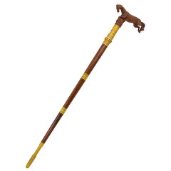 Подарочная трость «Ахалтекинец» с фаервыстрелом