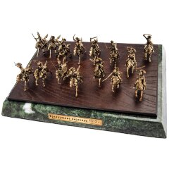Коллекционная диорама «Французские кирасиры 1812 года»