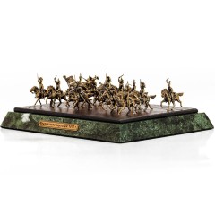 Коллекционная диорама «Французские кирасиры 1812 года»