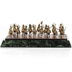 Коллекционная диорама «Французские кирасиры 1812 года»
