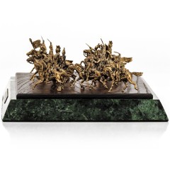 Коллекционная диорама «Французские кирасиры 1812 года»