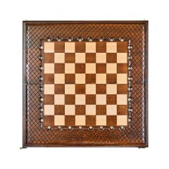 Резные шахматы «Эндшпиль» + нарды 50x50