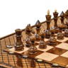 Резные шахматы «Эндшпиль» + нарды 50x50
