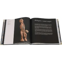 Подарочная книга «Медицина в искусстве» в кожаном переплёте