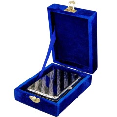 Серебряный портсигар «STYLE» в подарок мужчине