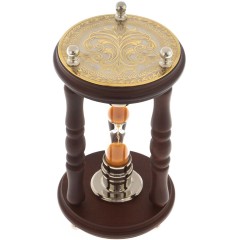 Песочные часы «Златоуст» (на 2 минуты) украшенные гравюрой