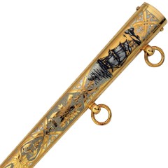 Офицерский наградной кортик «Адмиральский бриг» (ВМФ) — армейские награды к назначению