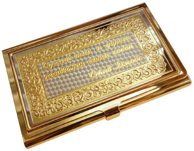 Визитница Стив Джобс