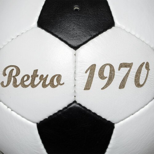 Подарочный футбольный мяч «World Cup 1970» из чёрно-белой кожи