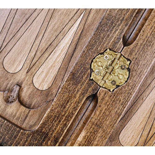 Резные шахматы нарды «Орнамент» 50x50