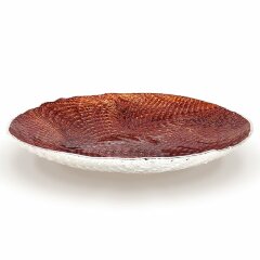 Декоративное блюдо «Интерьерная бронза» для декора дома