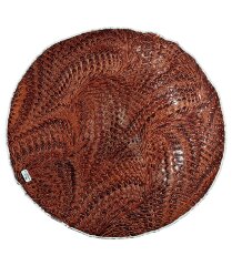 Декоративное блюдо «Интерьерная бронза» для декора дома