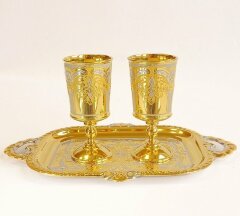 Подарочный набор рюмок «Люкс» с подносом