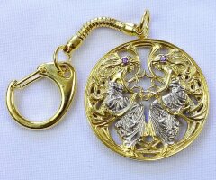 Брелок знак зодиака «Близнецы»
