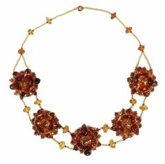 Комплект из янтаря «Вечер»