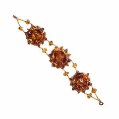 Комплект из янтаря «Вечер»