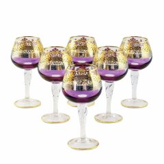 Хрустальные бокалы для коньяка «LUCIANA»