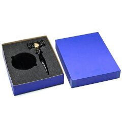 Сувенир настольный «Судейский молоток» из камня обсидиан в подарок судье