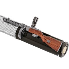 Ручка шариковая «Автомат» (серебро) мужчине на 23 февраля