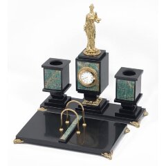 Настольный набор «Фемида» (березит)