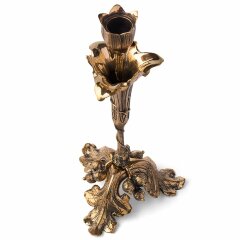 Бронзовый подсвечник «Тюльпан»