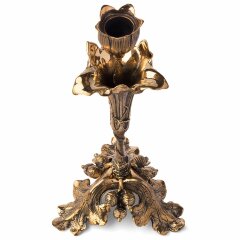 Бронзовый подсвечник «Тюльпан»